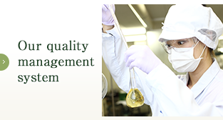 Our quality management system